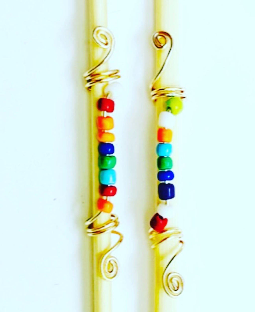 Multi-color Loc Jewelry Set