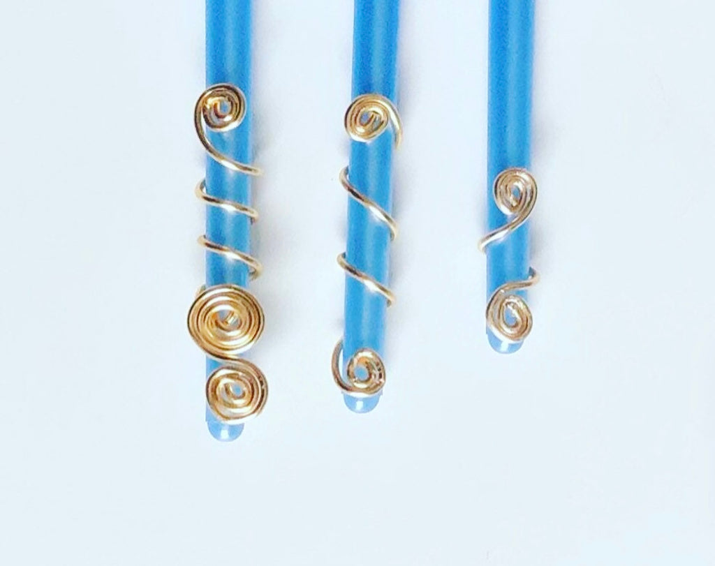 Gold/Silver Spiral Loc Jewelry | | Micro loc - Sharpee Size