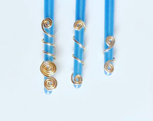 Gold/Silver Spiral Loc Jewelry | | Micro loc - Sharpee Size