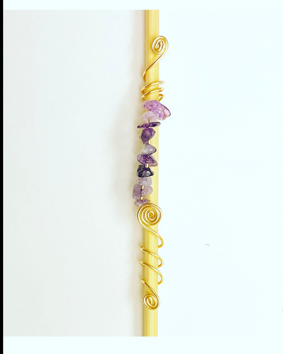 Amethyst - Crystal Loc Jewelry