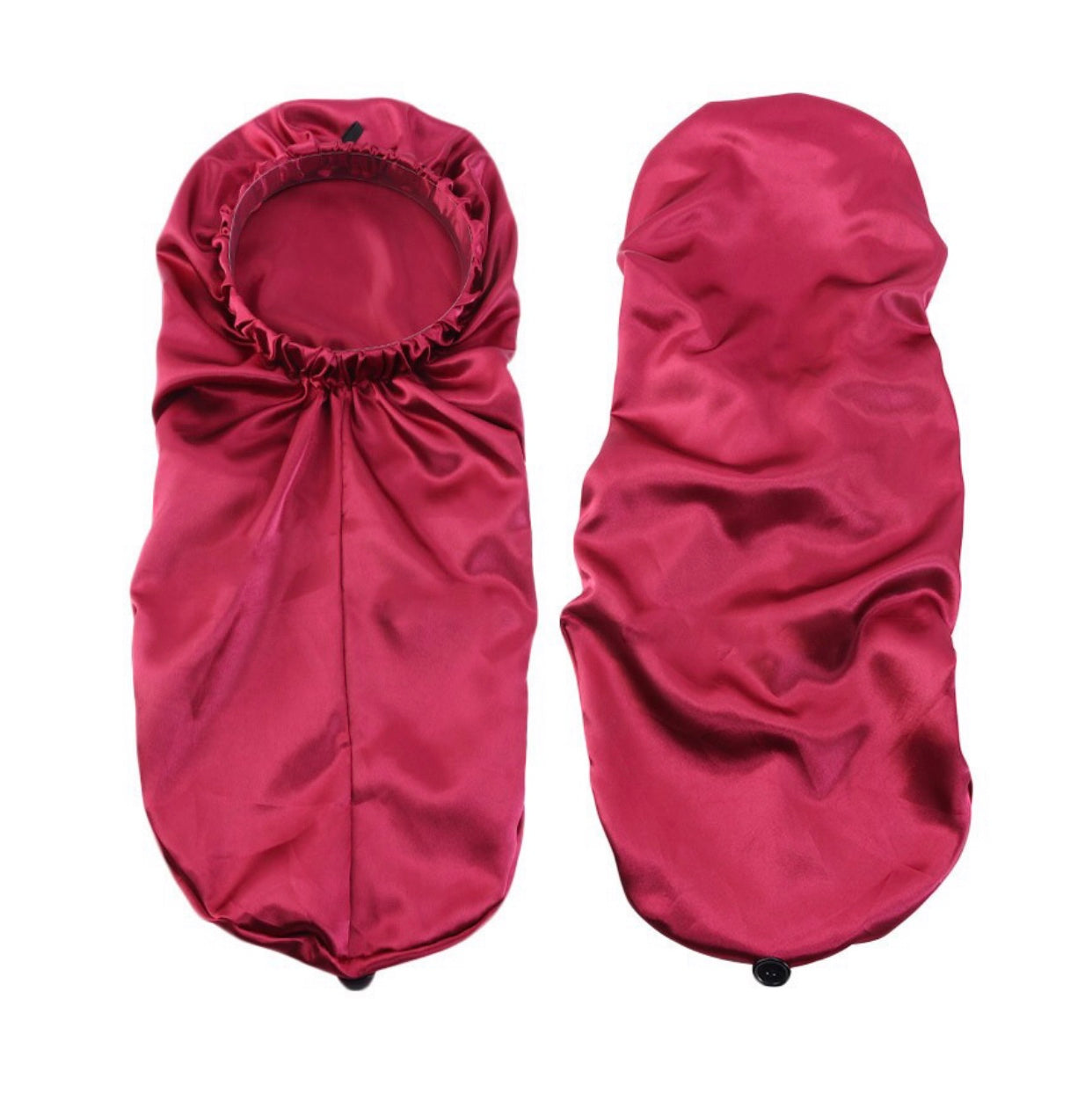 Satin-Edged Adjustable Sleep Bonnet