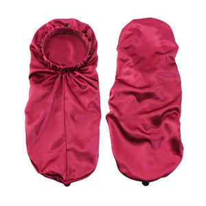 Satin-Edged Adjustable Sleep Bonnet