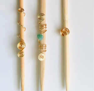 Mint Green Loc Jewelry Set, Aventurine Crystal – Crown Accents